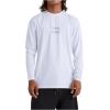 Billabong Women’s Standard All Day Wave Loose Fit Long Sleeve Rashguard(White)