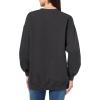 Billabong womens Ride in Oversized Crewneck Sweatshirt(Black Sands 3)