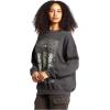 Billabong womens Ride in Oversized Crewneck Sweatshirt(Black Sands 5)