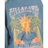 Billabong womens Ride in Oversized Crewneck Sweatshirt(Blue Shadow)