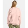 Billabong womens Ride in Oversized Crewneck Sweatshirt(Feelin Peachy)