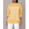 Billabong womens Ride in Oversized Crewneck Sweatshirt(Gold Coast)