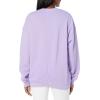 Billabong womens Ride in Oversized Crewneck Sweatshirt(Lilac Breeze)