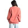 Billabong womens Ride in Oversized Crewneck Sweatshirt(Red Clay)