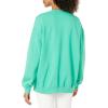 Billabong womens Ride in Oversized Crewneck Sweatshirt(Tropical Green Ride in)