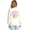 Billabong womens Ride in Oversized Crewneck Sweatshirt(White Cap 1)