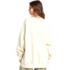 Billabong womens Ride in Oversized Crewneck Sweatshirt(White Cap 2)