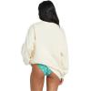 Billabong womens Ride in Oversized Crewneck Sweatshirt(Whitecap S125)