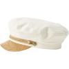 Brixton Unisex-Adult Fiddler Cap(Cream White)
