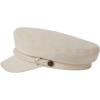 Brixton Unisex-Adult Fiddler Cap(Egret White)