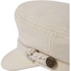 Brixton Unisex-Adult Fiddler Cap(Egret White)