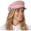 Brixton Unisex-Adult Fiddler Cap(Pink Nectar)