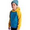 Burton Kids’ Crown Weatherproof Pullover Fleece(Celestial Blue/Cadmium Yellow)