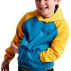 Burton Kids’ Crown Weatherproof Pullover Fleece(Celestial Blue/Cadmium Yellow)