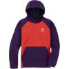 Burton Kids’ Crown Weatherproof Pullover Fleece(Parachute Purple/Hibiscus Pink)