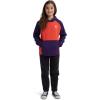 Burton Kids’ Crown Weatherproof Pullover Fleece(Parachute Purple/Hibiscus Pink)