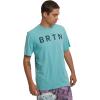 Burton Men’s BRTN Short Sleeve T-Shirt(Buoy Blue)