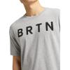 Burton Men’s BRTN Short Sleeve T-Shirt(Gray Heather New)