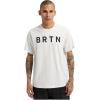 Burton Men’s BRTN Short Sleeve T-Shirt(Stout White (26))