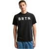 Burton Men’s BRTN Short Sleeve T-Shirt(True Black (26))