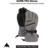Burton Men’s Gore-TEX Gloves(Gray Heather)