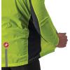 CASTELLI Men’s Squadra Stretch Jacket, Windproof Zip Up Shell with High Collar for Road and Gravel Biking I Cycling(Electric Lime/Dark Gray)