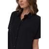 Classic Shirt Dress Black