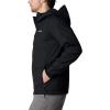 Columbia Mens Ascender II Hooded Softshell Rain Jacket(Black)