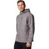Columbia Mens Ascender II Hooded Softshell Rain Jacket(City Grey)