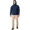 Columbia Mens Ascender II Hooded Softshell Rain Jacket(Collegiate Navy)