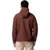 Columbia Mens Ascender II Hooded Softshell Rain Jacket(Tobacco)