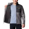 Columbia Men’s Ascender Softshell Jacket(City Grey/Shark)
