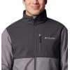 Columbia Men’s Ascender Softshell Jacket(City Grey/Shark)