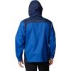 Columbia Men’s Glennaker Lake II Rain Jacket(Mountain Blue/Collegiate Navy)