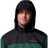 Columbia Men’s Glennaker Lake II Rain Jacket(Rain Forest/Black)