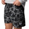 Columbia Men’s PFG Rambler Printed Water Short(Black Deltahunter Camo)