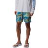 Columbia Men’s PFG Rambler Printed Water Short(Blue Echo Hooked Up)