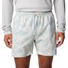 Columbia Men’s PFG Rambler Printed Water Short(Lemon Wash Marlin Palms)