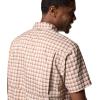 Columbia Men’s Silver Ridge Utility Lite Novelty Short Sleeve(Ancient Fossil Pulaski Plaid)