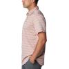 Columbia Men’s Silver Ridge Utility Lite Novelty Short Sleeve(Auburn Chambray Stripe)