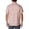 Columbia Men’s Silver Ridge Utility Lite Novelty Short Sleeve(Auburn Chambray Stripe)