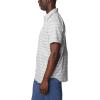 Columbia Men’s Silver Ridge Utility Lite Novelty Short Sleeve(Columbia Grey Chambray Stripe)