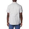 Columbia Men’s Silver Ridge Utility Lite Novelty Short Sleeve(Columbia Grey Chambray Stripe)