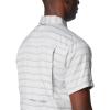 Columbia Men’s Silver Ridge Utility Lite Novelty Short Sleeve(Columbia Grey Chambray Stripe)