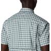 Columbia Men’s Silver Ridge Utility Lite Novelty Short Sleeve(Niagara Pulaski Plaid)
