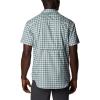 Columbia Men’s Silver Ridge Utility Lite Novelty Short Sleeve(Niagara Pulaski Plaid)