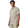 Columbia Men’s Silver Ridge Utility Lite Novelty Short Sleeve(Safari Pulaski Plaid)