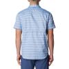 Columbia Men’s Silver Ridge Utility Lite Novelty Short Sleeve(Skyler Chambray Stripe)
