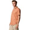 Columbia Men’s Silver Ridge Utility Lite Novelty Short Sleeve(Tuscan Pulaski Plaid)