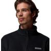 Columbia Men’s Steens Mountain Half Zip Fleece(BLACK)